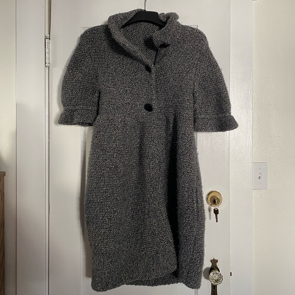 Stella McCartney knit gray sweater (US size 8-10)